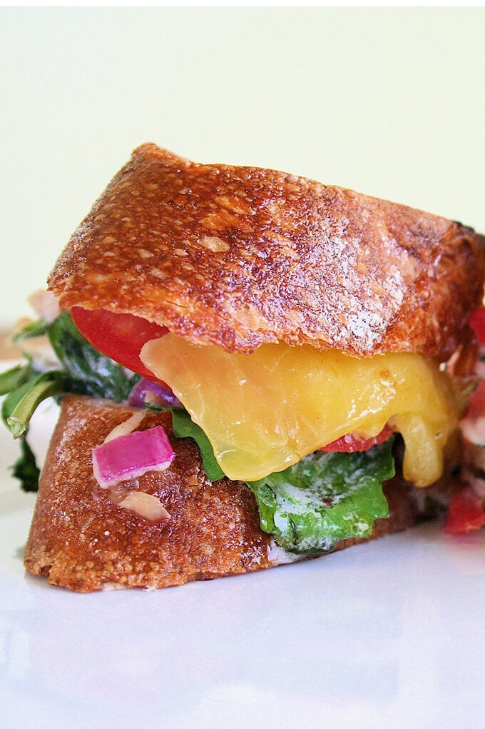 美国的金枪鱼三明治