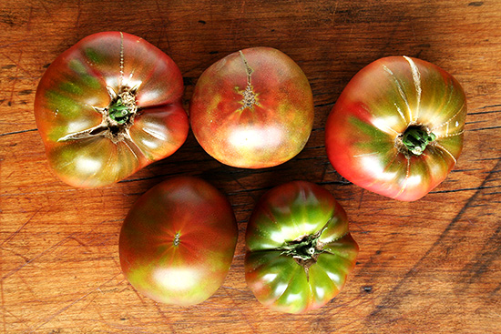 Cherokee Purple Tomatoes 切罗基紫色西红柿