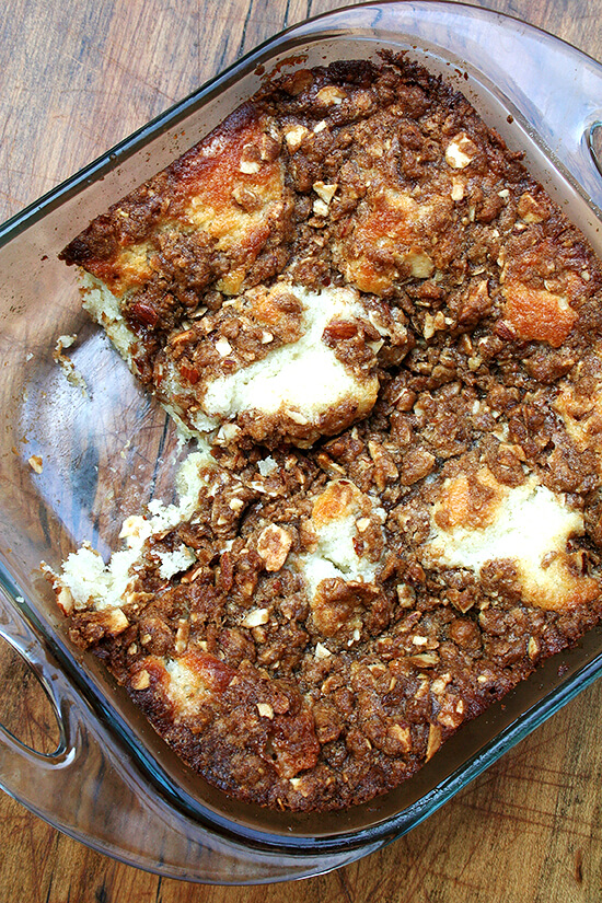 baked coffee cake 烤咖啡蛋糕