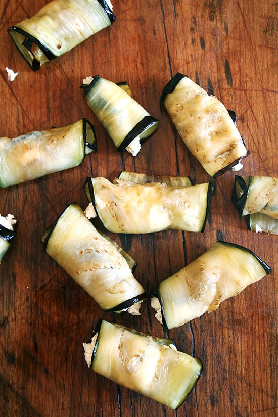 involtini, rolled 来,滚