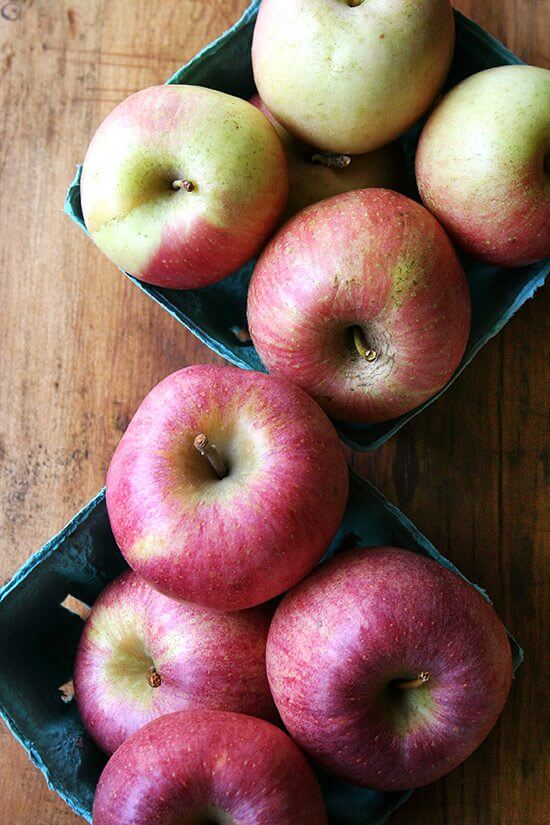 Local Fuji and Cameo apples