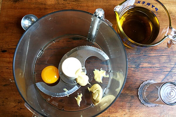 mayonnaise ingredients 蛋黄酱的成分