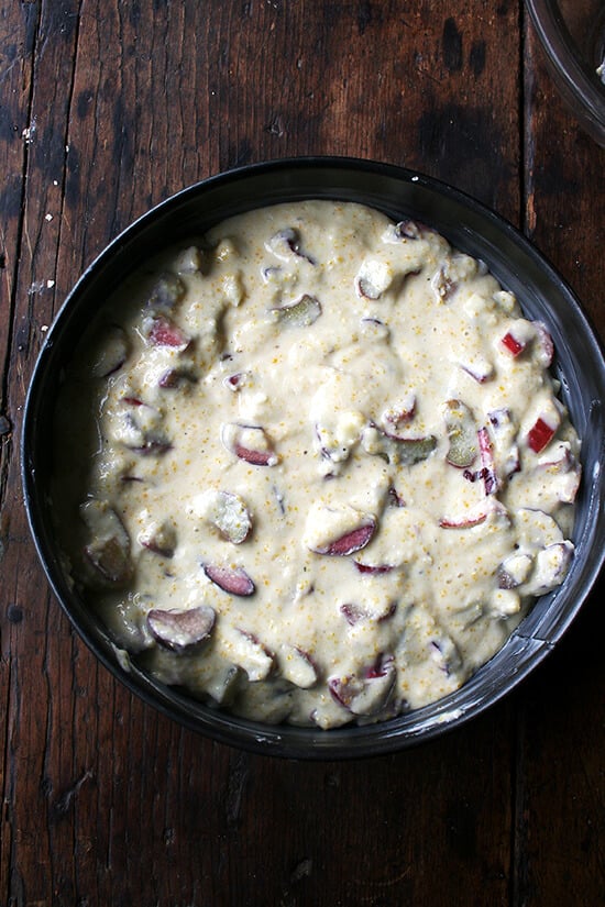 可以放进烤箱了