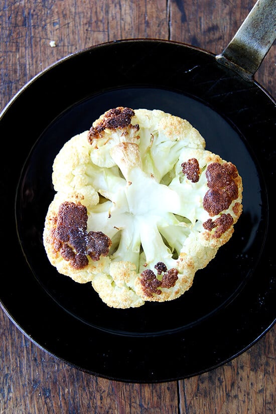 从烤箱里拿出来