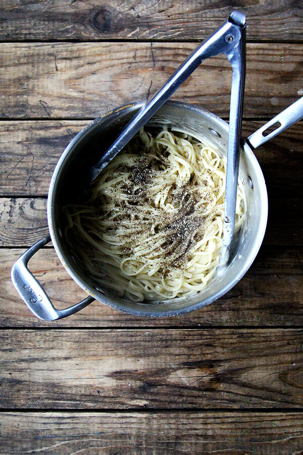 一壶cacio e pepe