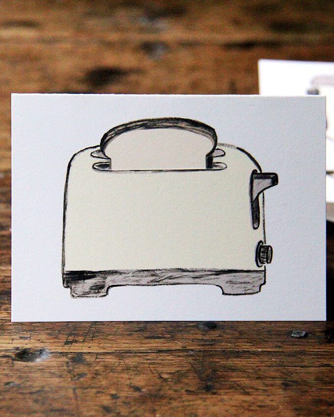 Aren't these toast bookplates and cards cute? Purchase a copy of Bread Toast Crumbs and get your own toast bookplates for free! // www.simonrockett.com 这些烤面包的书盘和卡片是不是很可爱?购买一份面包面包屑和获得自己的面包书盘免费!/ / www.simonrockett.com