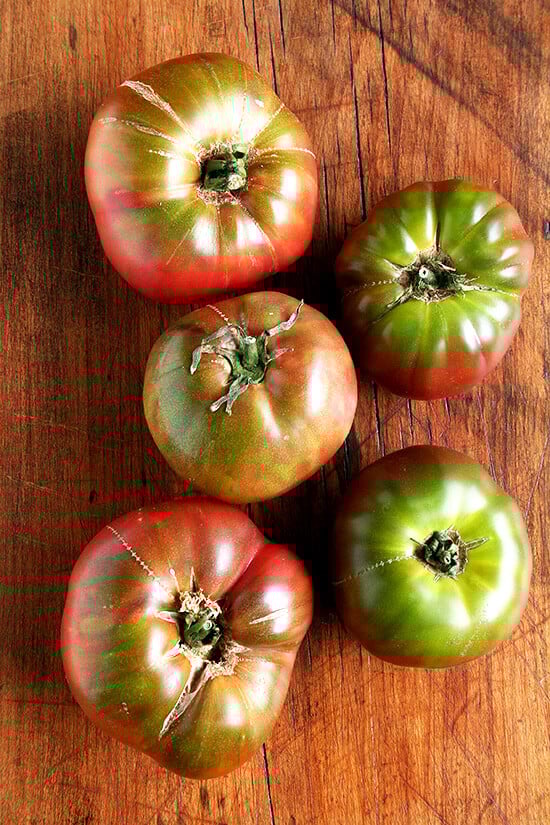 Cherokee Purple Tomatoes 切罗基紫色西红柿