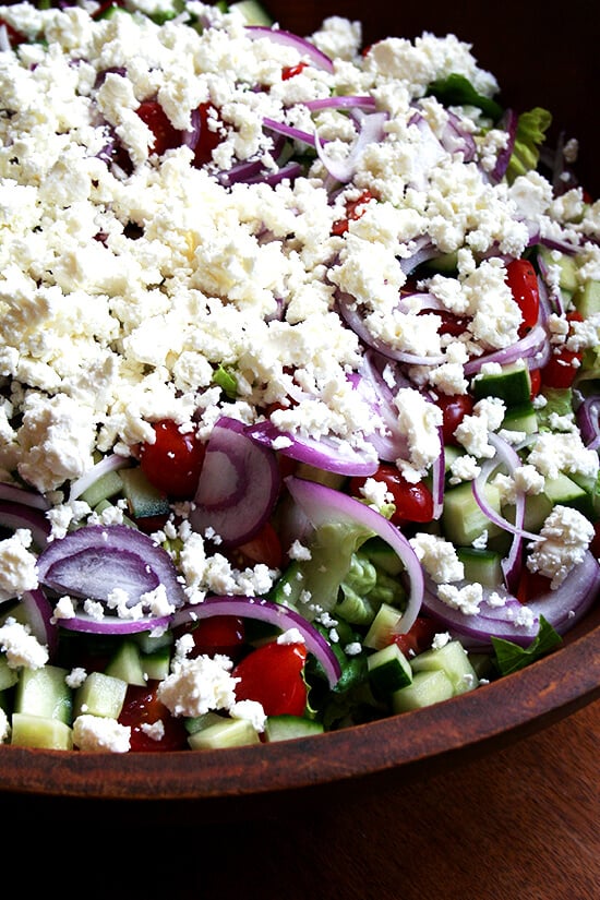 Greek salad 希腊沙拉