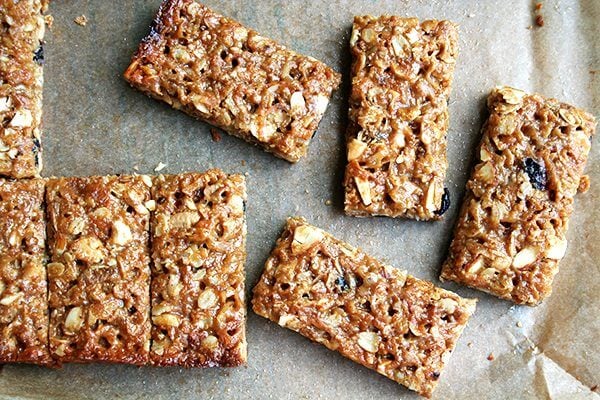 cut granola bars