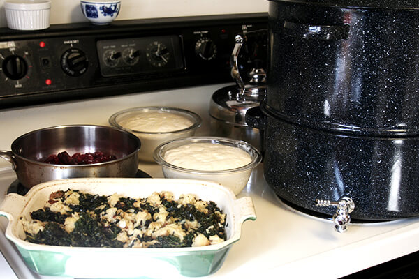 Thanksgiving preparations 感恩节的准备工作