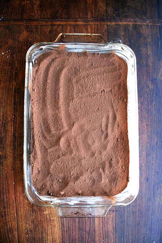 添加可可和红糖