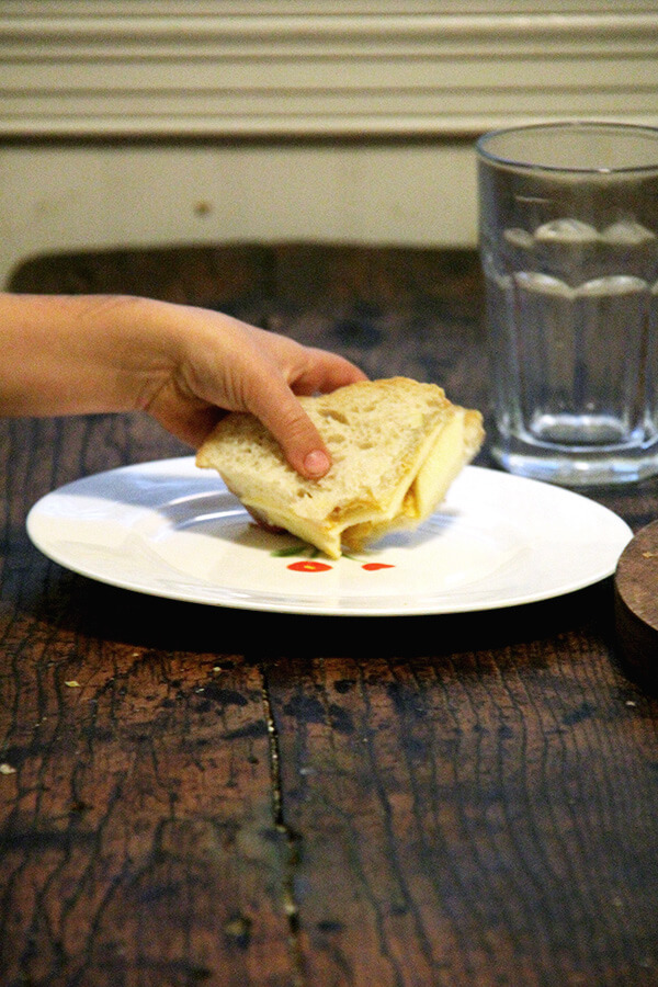 三明治,不熔化的