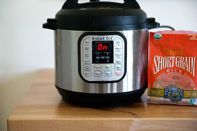 即时壶糙米——如此简单和良好的