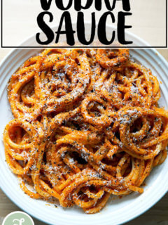 自制伏特加酱。