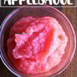 一碗自制苹果酱