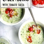 黄瓜和青葡萄凉菜汤