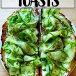 黄瓜与浓缩酸奶和dukkah祝酒。