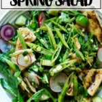 一碗春天的油腻沙拉。