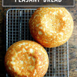 与无谷蛋白农民面包冷却架。