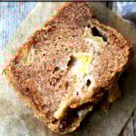 一片Teddie苹果蛋糕。