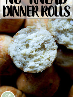 黄油百里香晚餐卷。