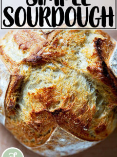 简单的酸面包。