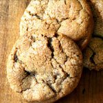 一个近距离拍摄的最好的糖蜜皱纹。