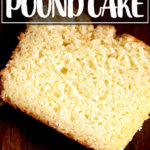 刚刚烤orange-ricotta磅蛋糕。