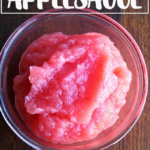 一碗自制苹果酱