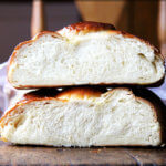 一块一半白面包