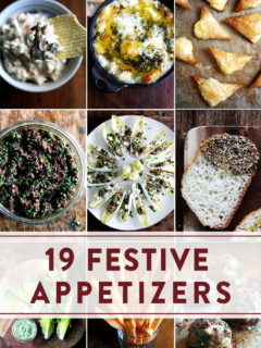 19日节日环在新的一年里的开胃菜