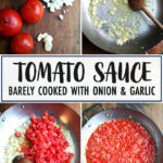 蒙太奇新鲜番茄酱。