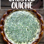 Potato-crusted乳蛋饼。