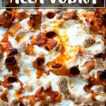 刚刚烤通心粉真主安拉伏特加酱。