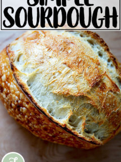 简单的酵母面包。